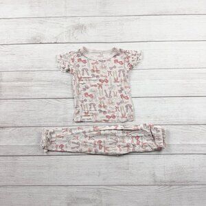 Milkberry Bow Print Pajamas